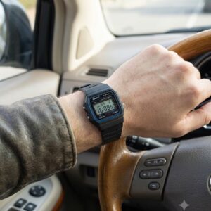 Reloj Casio F91W Clásico Digital Con Luz y Alarma